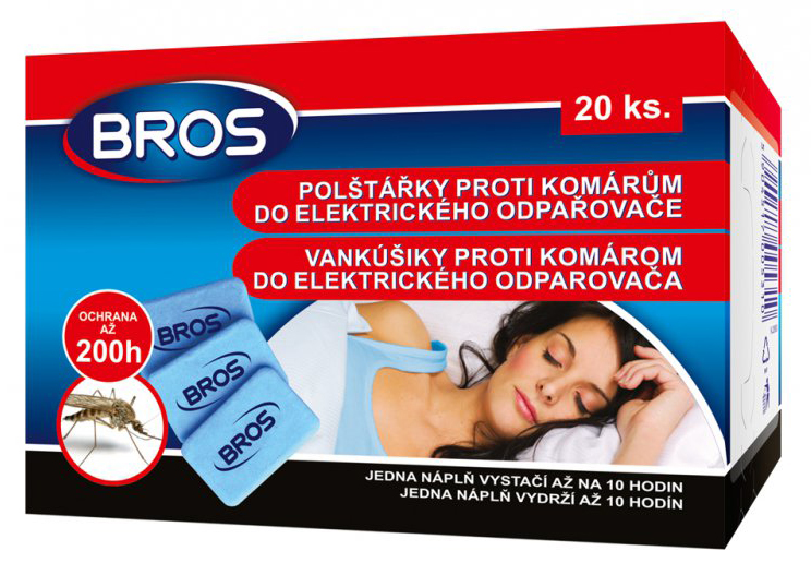 BROS náplň do el. odpařovače - polštářky