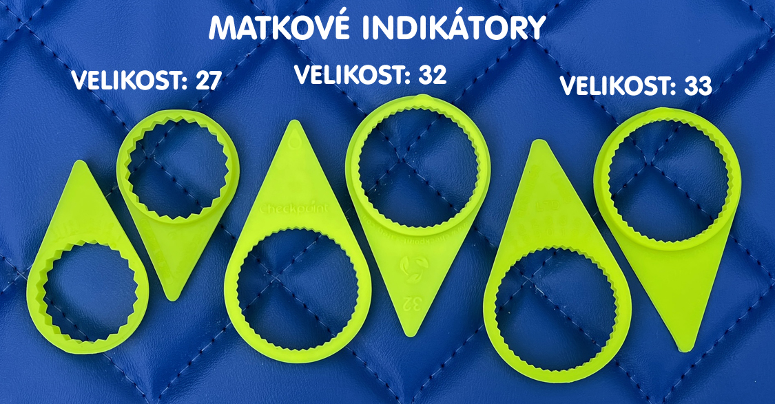 Matkové indikátory 27,32,33 - žluté