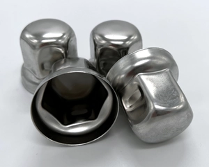 Kryt šroubů kol 32mm - nerez ocel (sada 20ks)