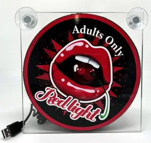 Světelný LED box - Red Lips USB
