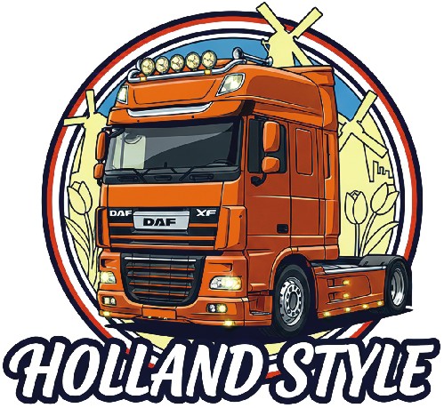 Samolepka DAF Holland Style