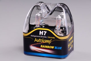 Krabička AUTOLAMP H7 12V 55W PX26d RAINBOW BLUE 2ks